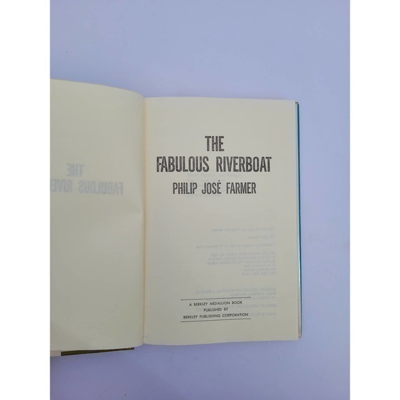 Vintage The fabulous‎ Riverboat, Philip Jose Farmer Young Adult Scifi Book - Picture 7 of 10